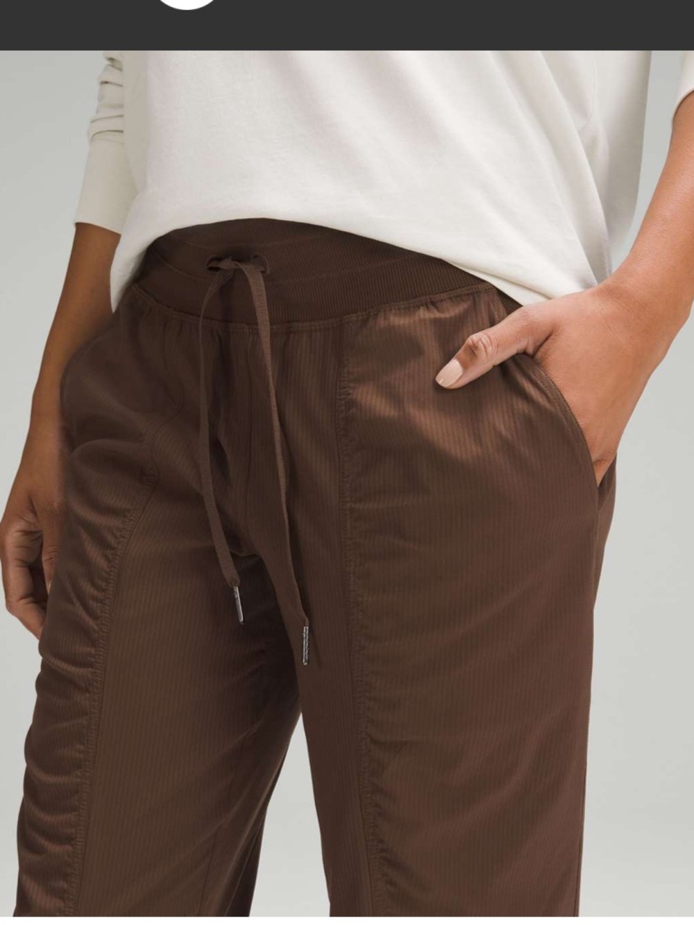 lululemon athletica dance studio Mid-Rise Jogger — Java Brown